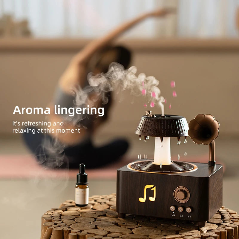 Vintage Rotating Gramophone Air Humidifier