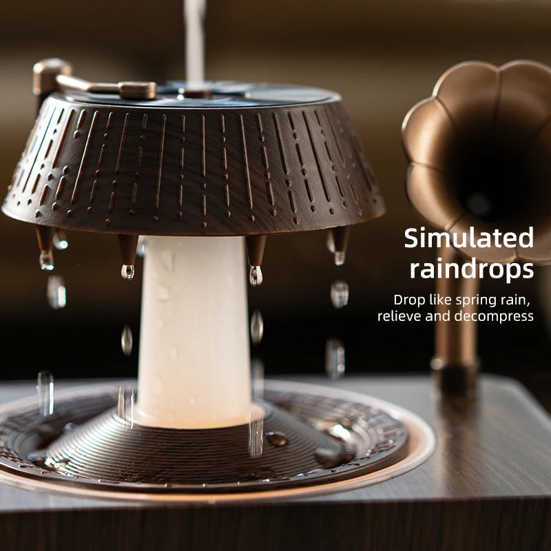 Vintage Rotating Gramophone Air Humidifier