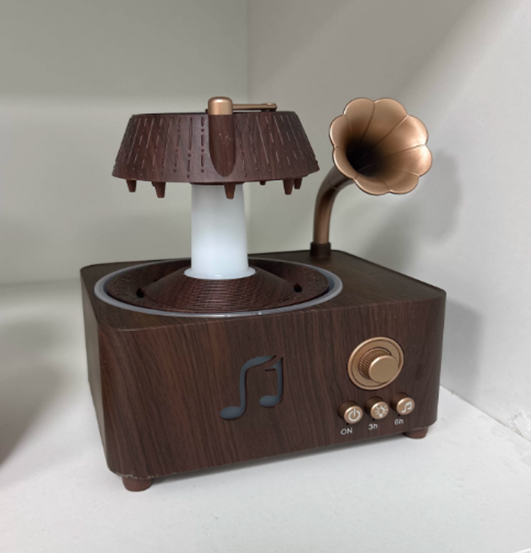 Vintage Rotating Gramophone Air Humidifier